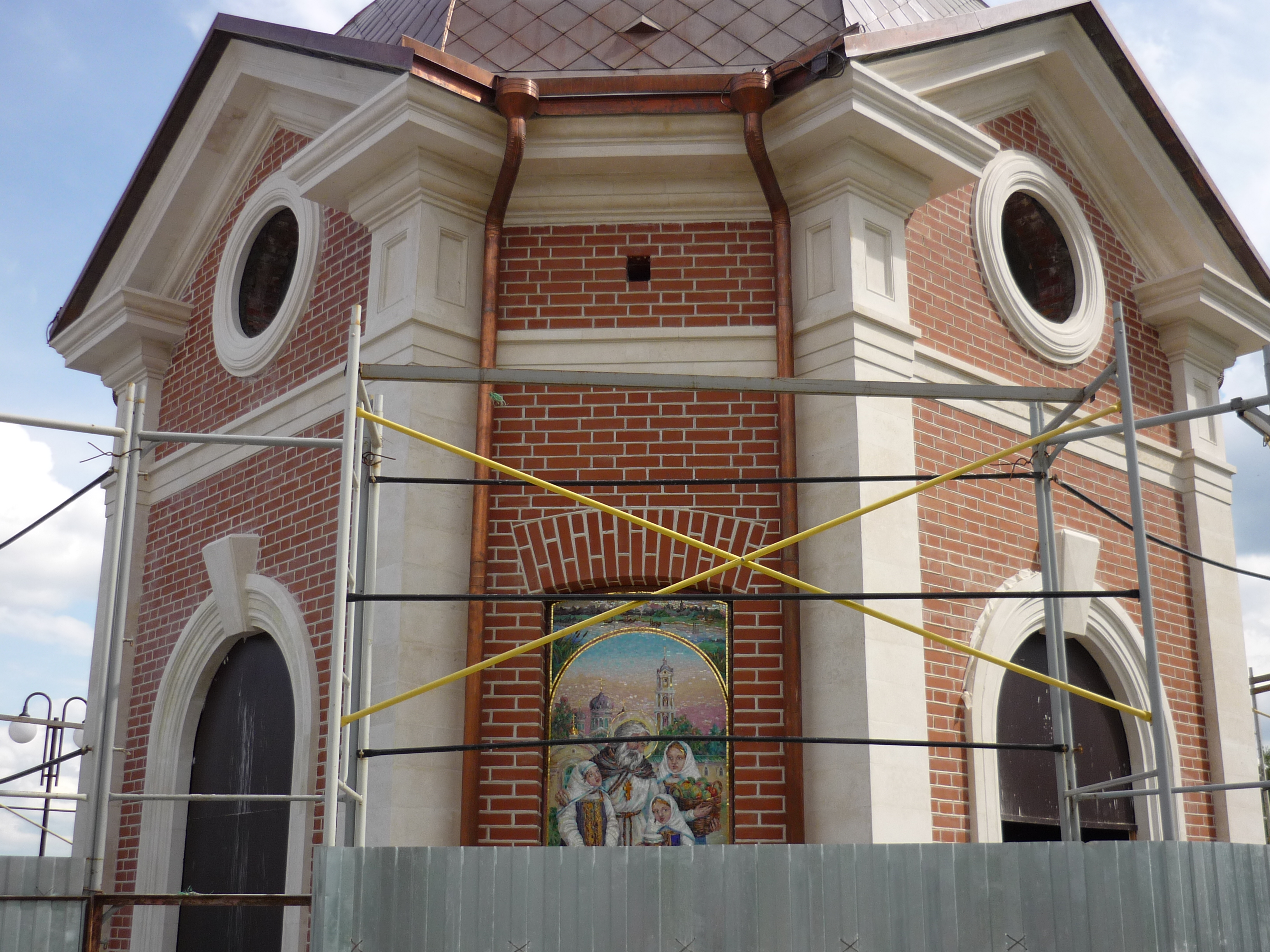 Обрамление углов здания